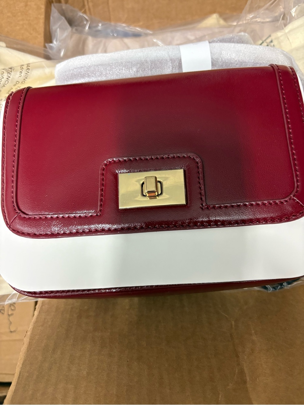 J. Crew Edie Crossbody Bag in Patent Leather. New with tags.